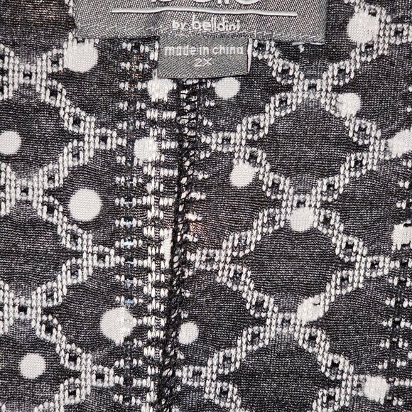 Belle by Belldini - Black and White Polka Dot CUTE!!! - Picture 4 of 5